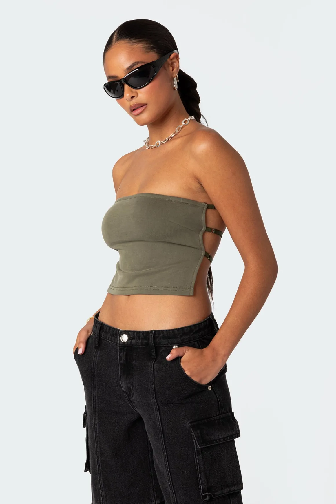 Tao Open Back Tube Top