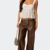Tatiana Faux Leather Pants