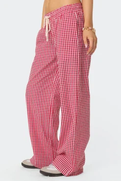 Taya Gingham Pants