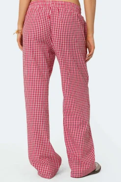 Taya Gingham Pants