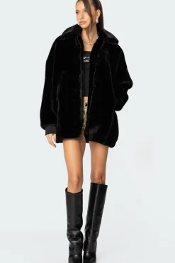 Taylor Oversized Faux Fur Jacket