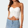 Tea Party Sheer Lace Corset