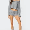 Teddy Waffle Shorts