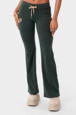 Terry Low-Rise Pants
