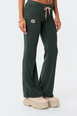 Terry Low-Rise Pants