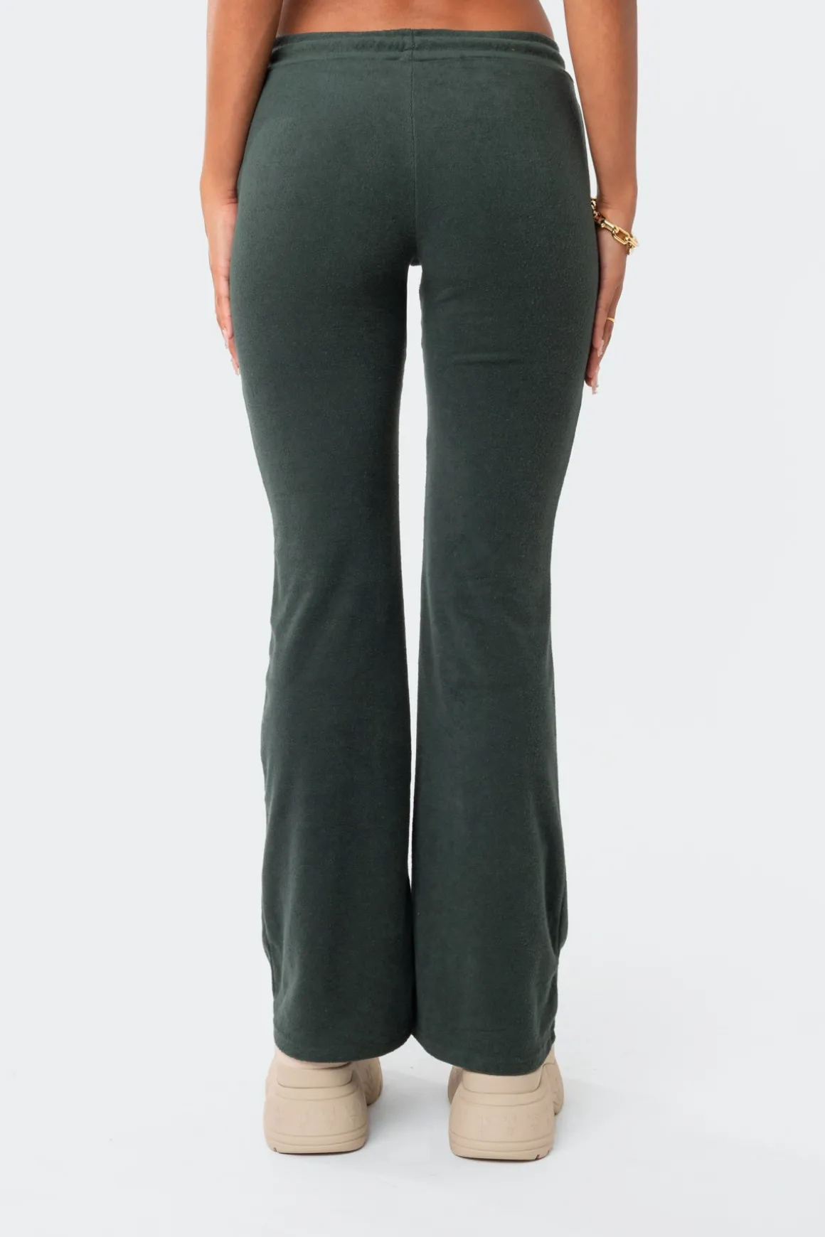 Terry Low-Rise Pants