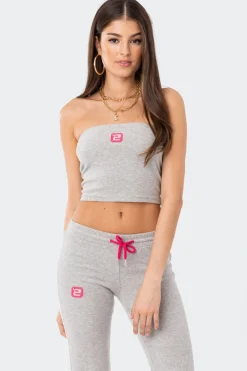 Terry Strapless Top