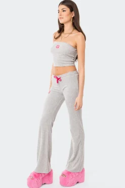 Terry Strapless Top