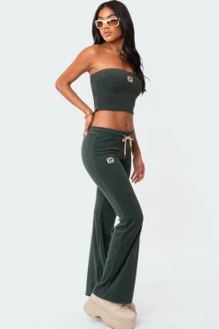 Terry Strapless Top