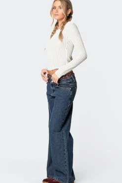 Textured Sheer Boat Neck Top