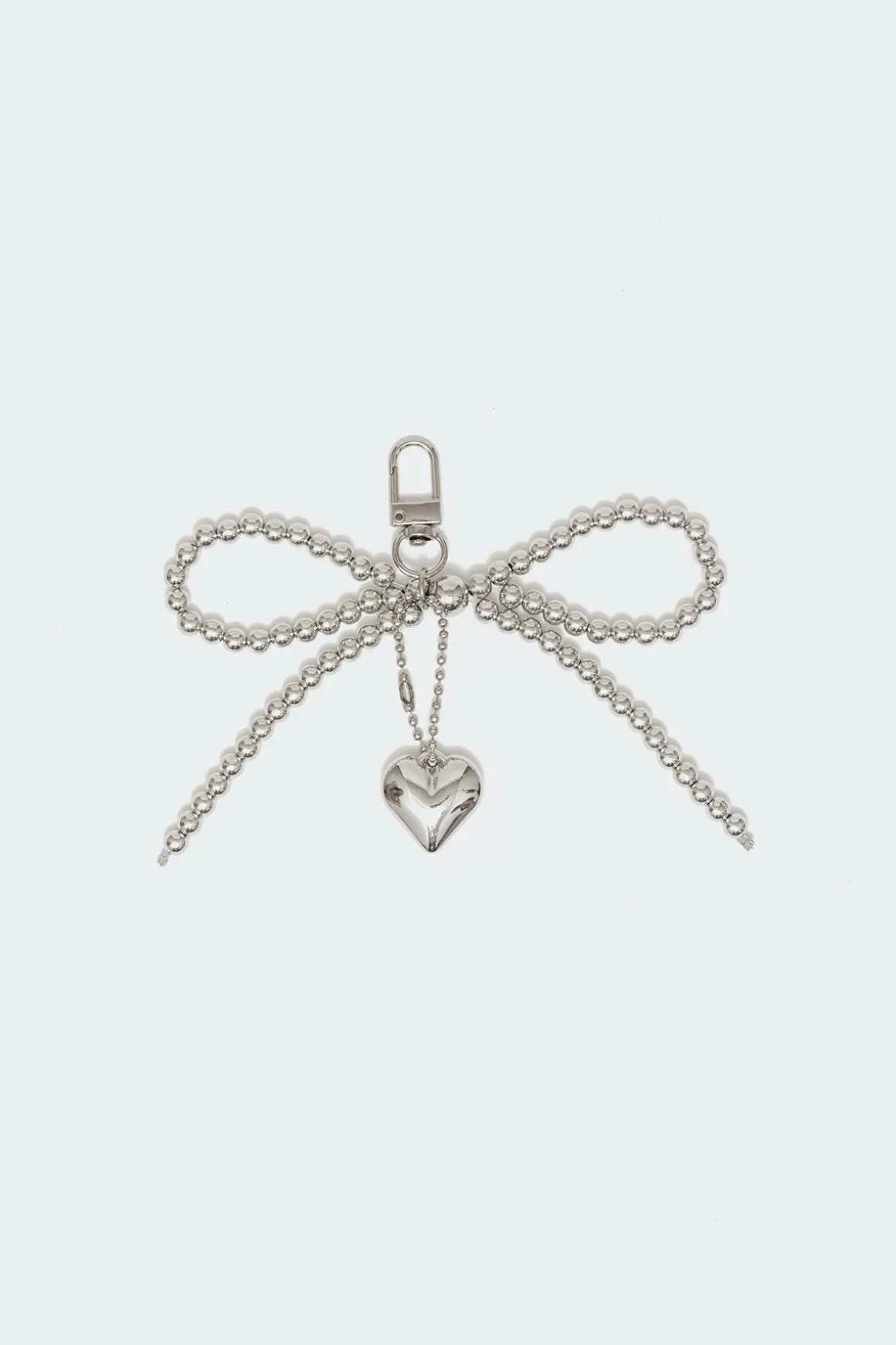 Tied Up Heart Purse Charm