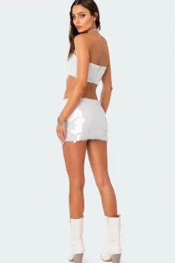 Tink Sequin Bandeau Top
