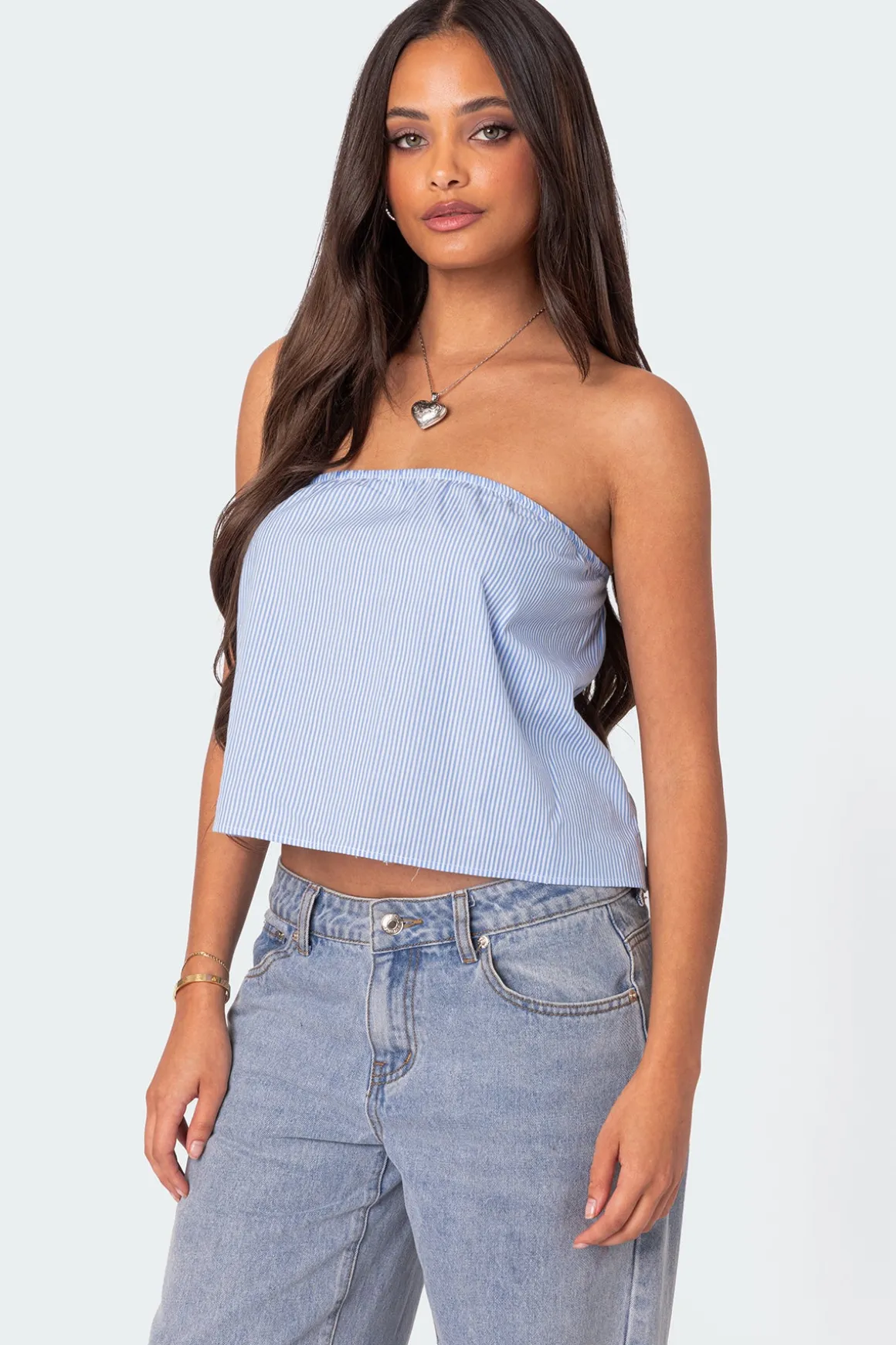 Toby Striped Tube Top