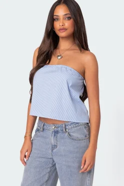 Toby Striped Tube Top
