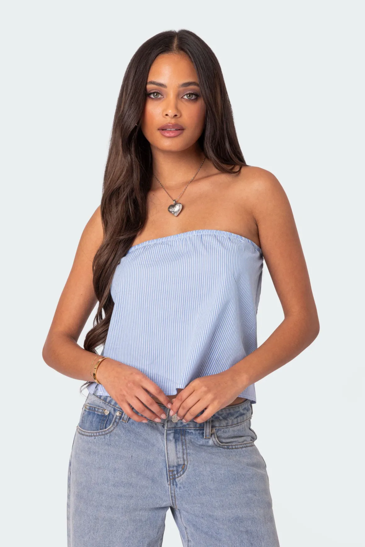 Toby Striped Tube Top