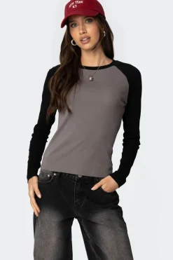 Tommi Raglan Long Sleeve T Shirt