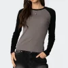 Tommi Raglan Long Sleeve T Shirt