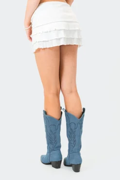 Tommy Frill Mini Skirt