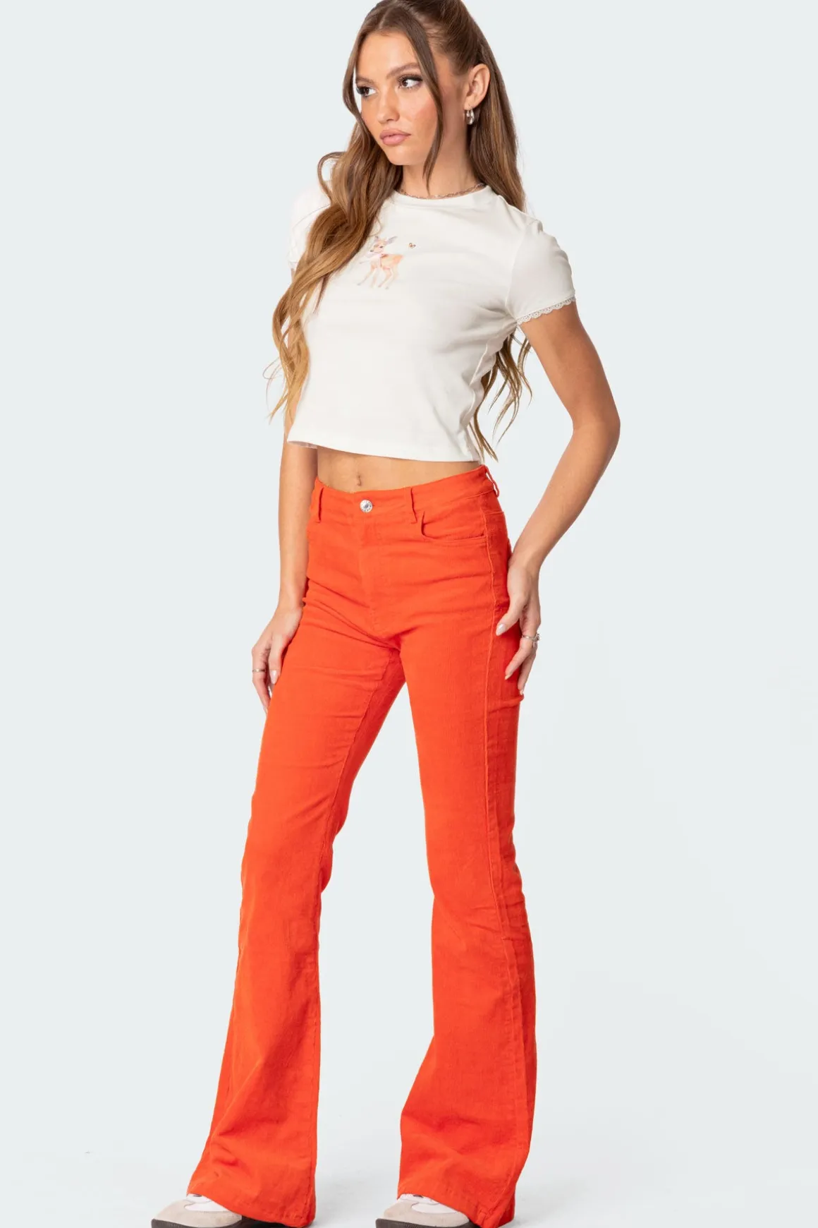 Tony Corduroy Flared Pants