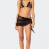 Trina Sheer Mesh Sarong
