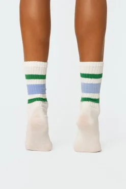 Triple Striped Socks