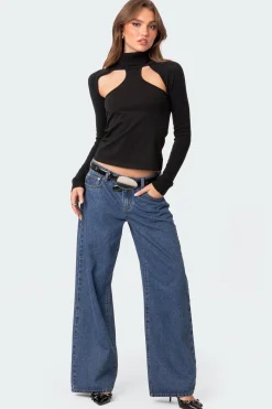 Turtle Neck Shrug Sweater