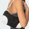 Tuxedo Contrast Nylon Bag