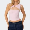 Twisted Cut Out Tank Top