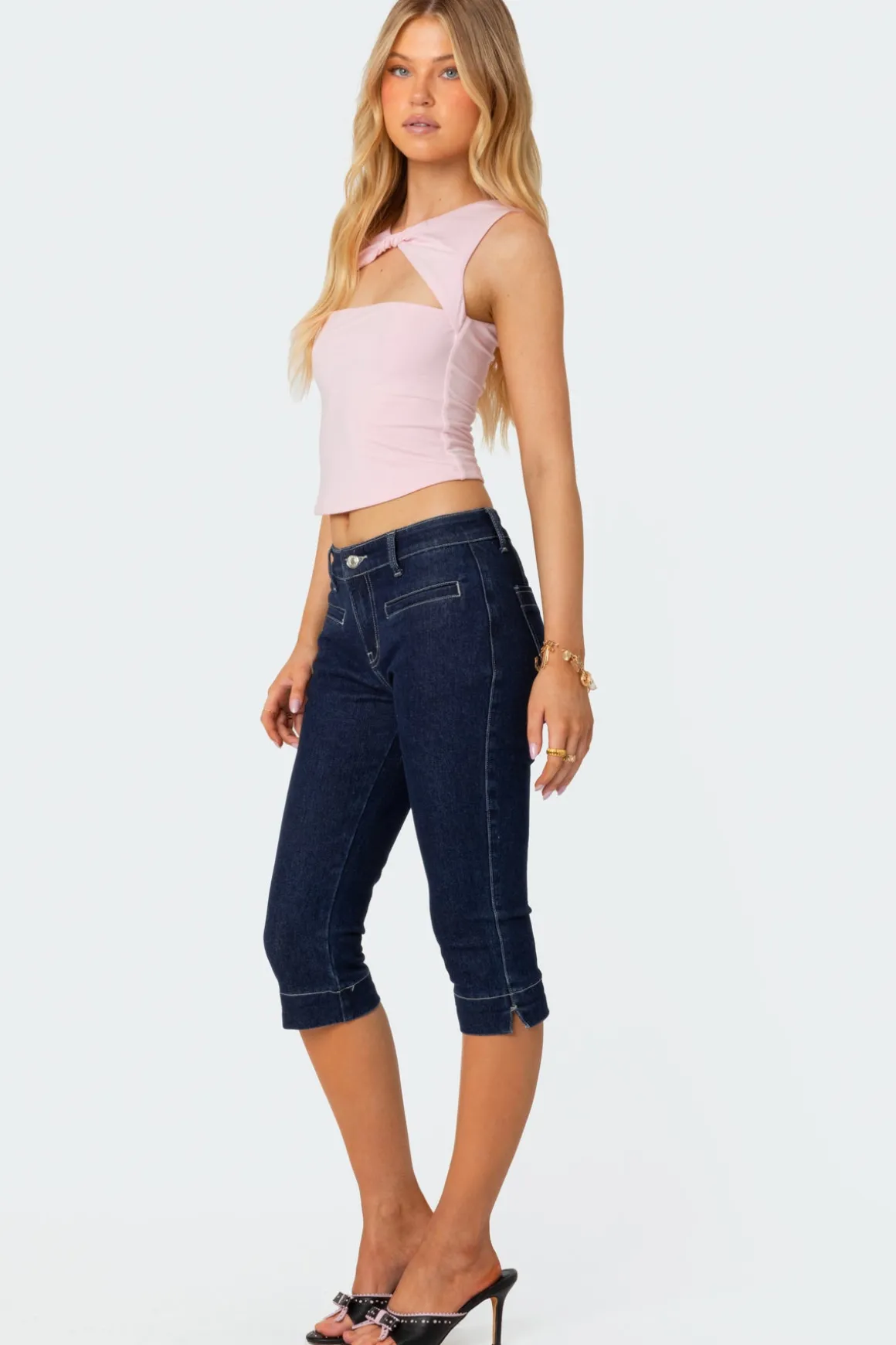 Twisted Cut Out Tank Top