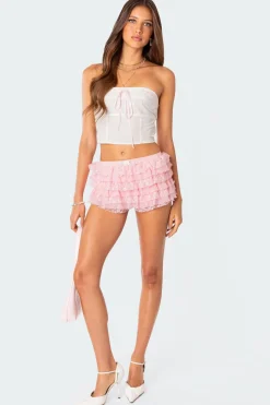 Unicorn Layered Ruffle Shorts