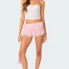 Unicorn Layered Ruffle Shorts
