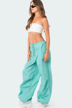 V Strapless Crop Top