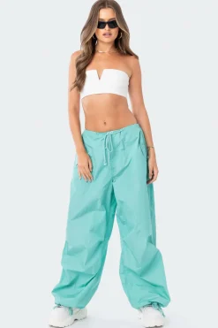 V Strapless Crop Top
