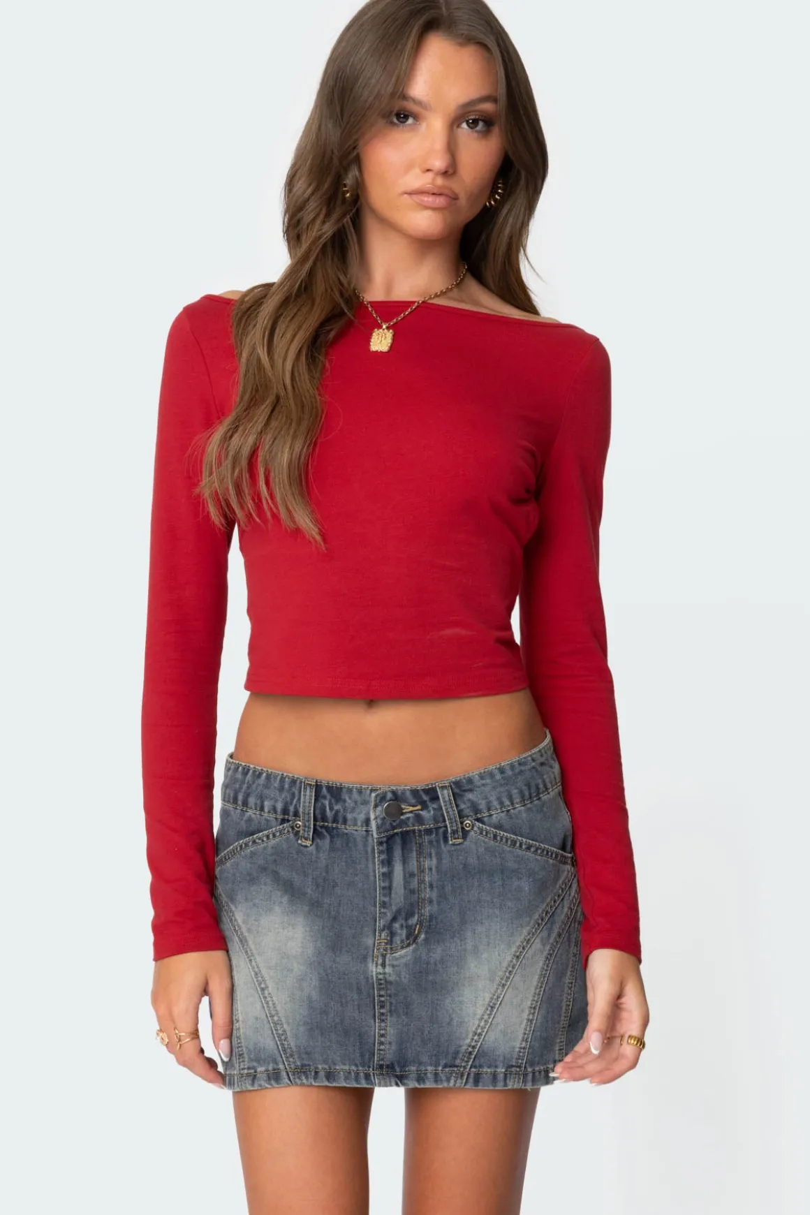 Valentine Open Back Top