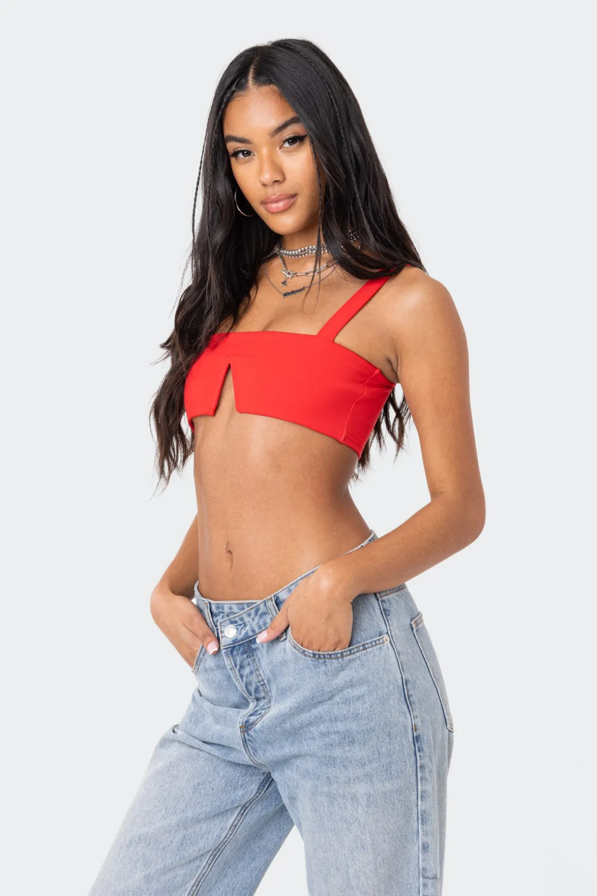 Valeria V Crop Top