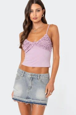 Veda Ruffled Tank Top
