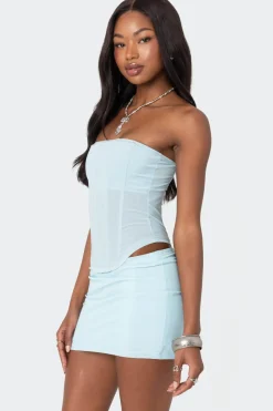 Vega Sheer Mesh Corset
