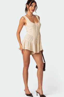 Veronica Textured Romper