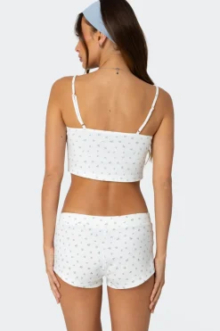 Very Berry Cropped Tank Top