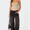 Vesper Cuffed Low Rise Jeans