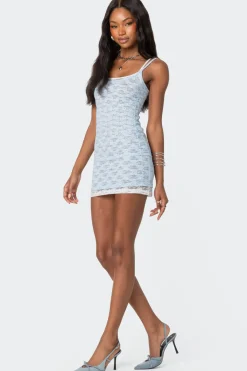Vivian Layered Lace Mini Dress