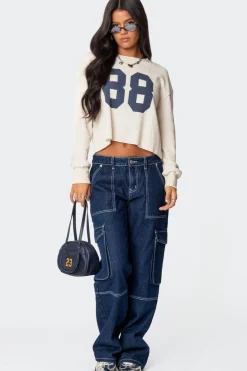 88 Waffle Long Sleeve T Shirt