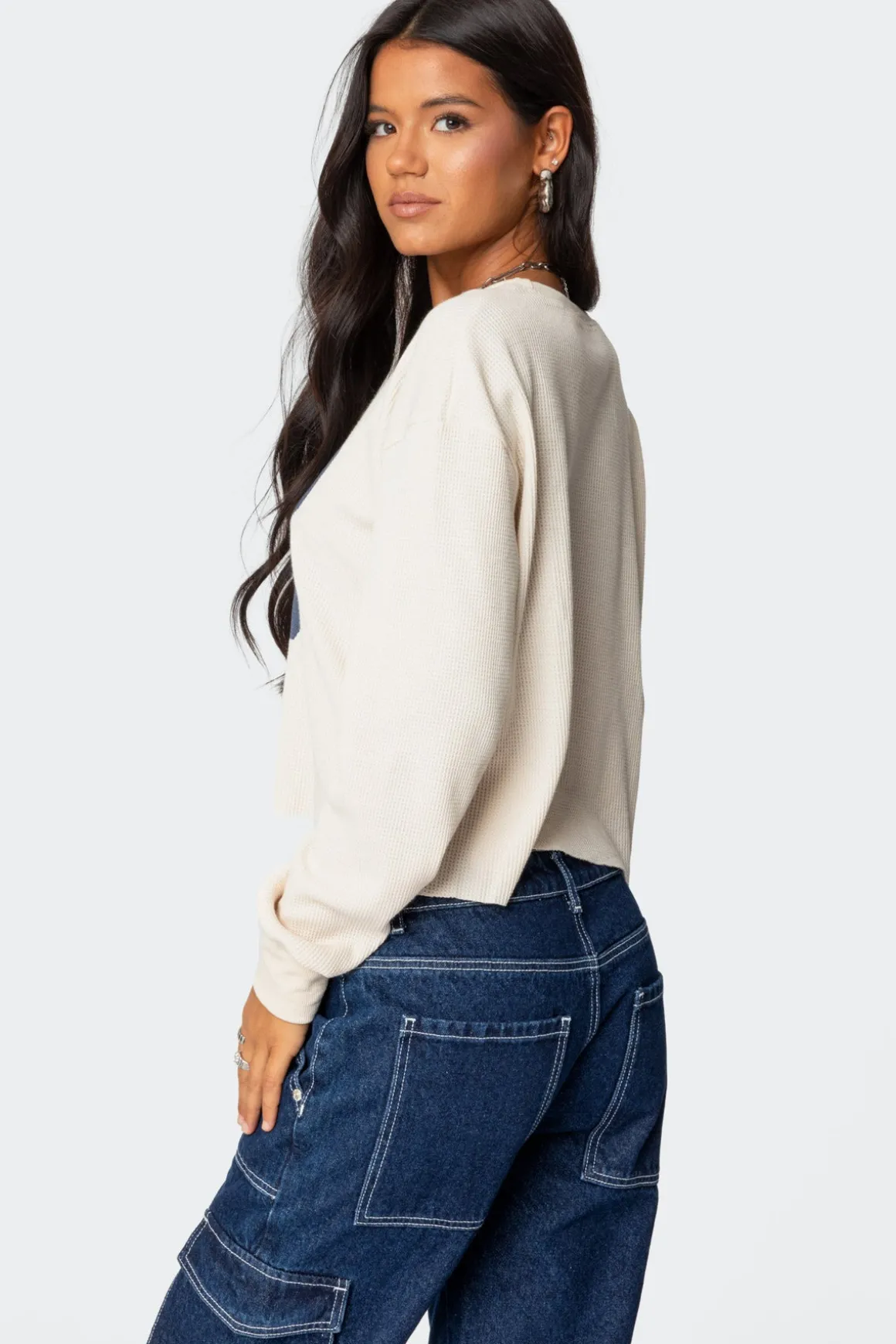 88 Waffle Long Sleeve T Shirt