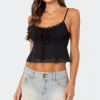 Wendy Tie Back Lacey Top