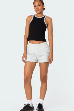 Wes Contrast Ribbed Tank Top