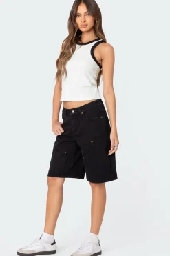Wes Contrast Ribbed Tank Top