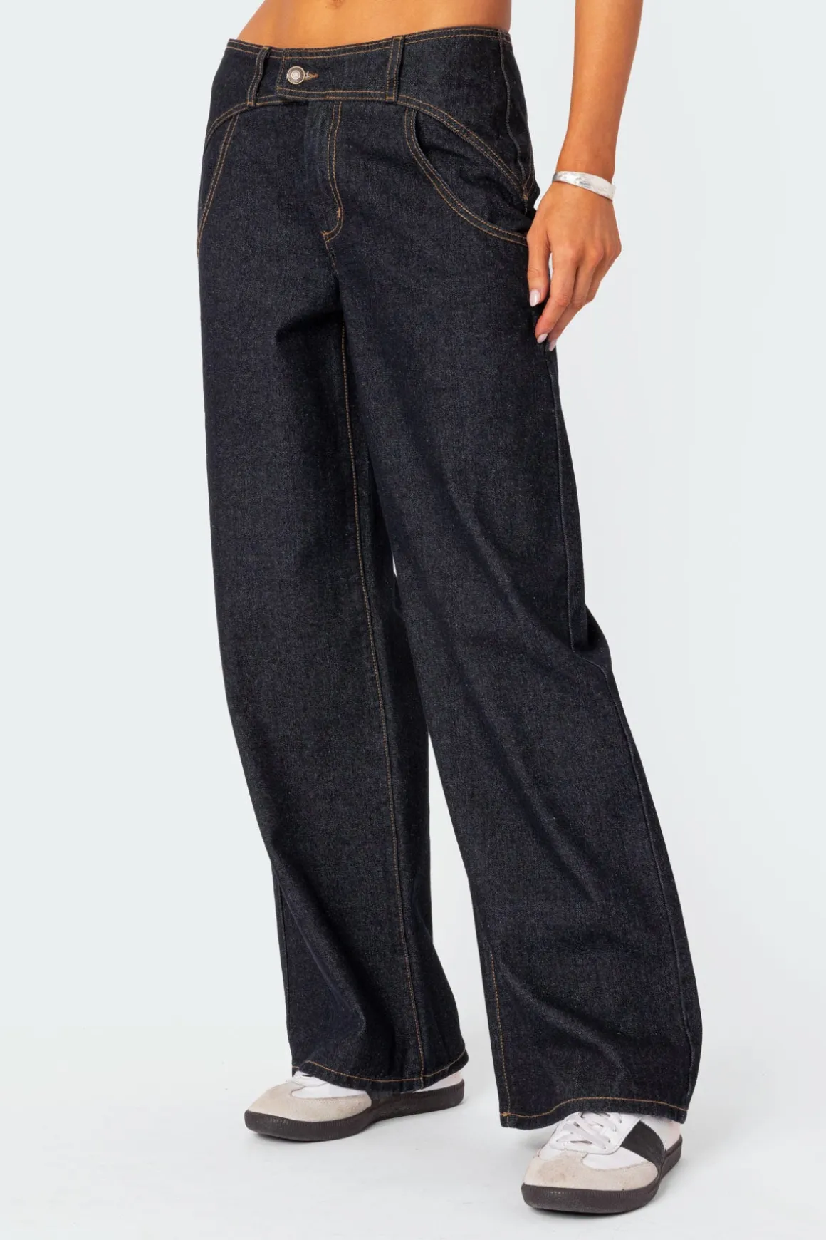Western Low Rise Jeans