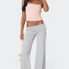 Wide Leg Fold Over Pants