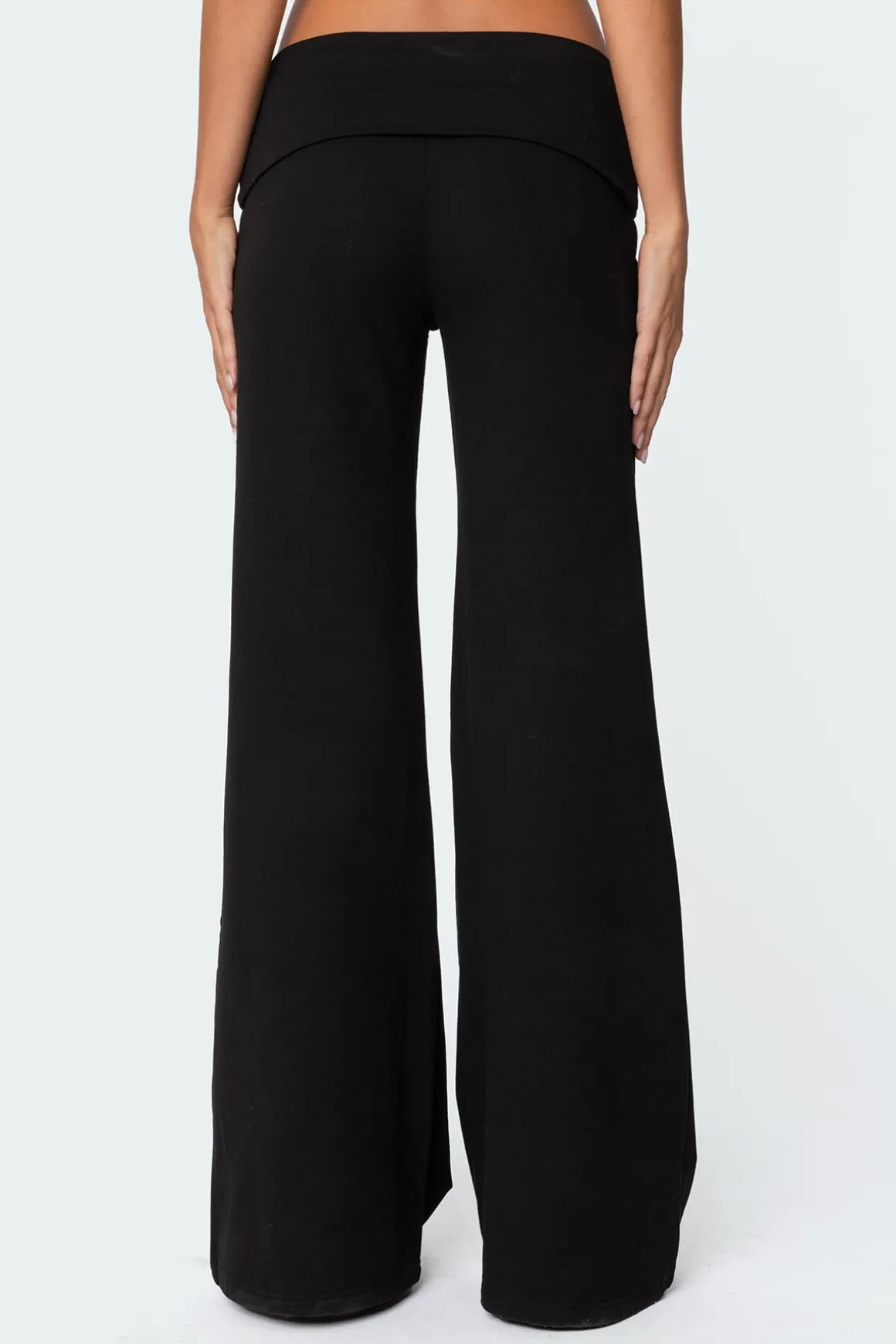 Wide Leg Fold Over Pants