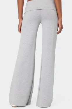Wide Leg Fold Over Pants